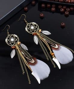 Boucles d'oreille attrape-rêves